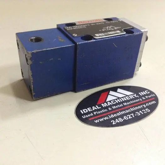 Used REXROTH 4WH6D525 Valves/Fittings Michigan US | Ideal Machinery #585747