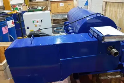 Sharples P3000 decanter centrifuge, 316SS.