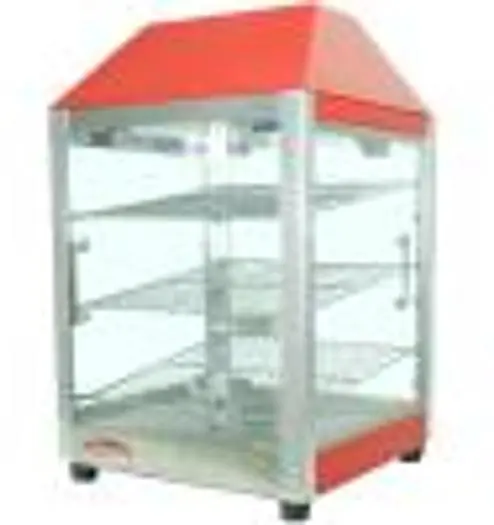 HEATED DISPLAY CASE - TOP TENT STYLE