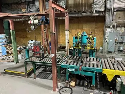 24" x .095" x 10,000Lbs. SECO Slitting Line w/ Banding Line (Used)