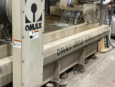 Used 2010 OMAX 60120 Waterjet Cutters British Columbia CA | Lenmark #1424094
