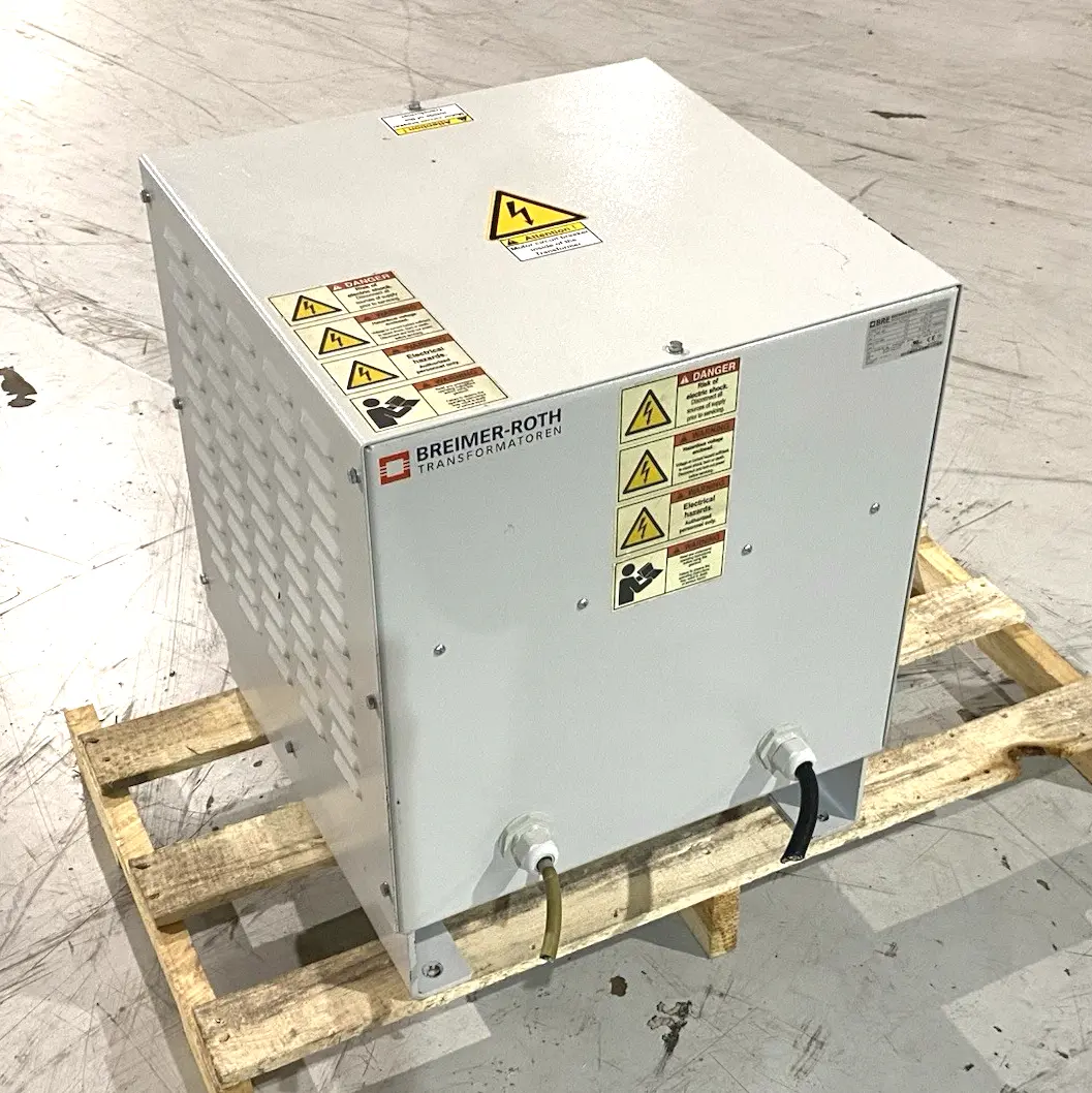 Used Breimer-Roth Transformatoren Transformer Three-Phase 16kVA Pri. 3AC 480V Distribution Transformers Michigan US | Maverick Industrial Sales #1424574