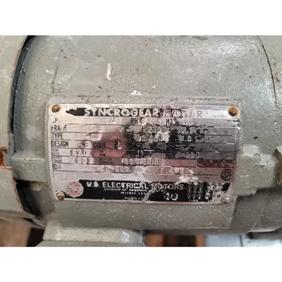 Used 12"W X 12" dia. Rotary Grate Bar Magnet