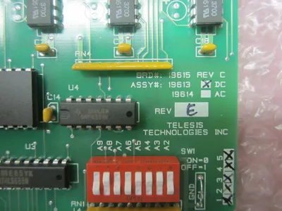 New Telesis Technologies 19613-3509 Control Circuit Board 196133509