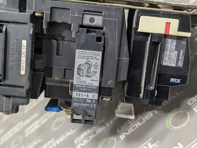 Allen Bradley 505-B0D Reversing Starter Assembly Ser.C 10 HP @ 575 VAC 3Ph Used