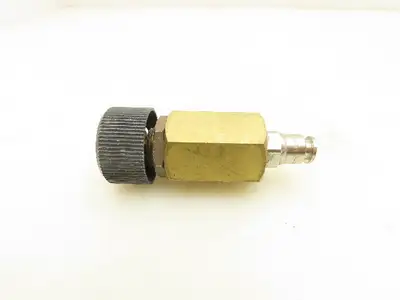 Adjustable Elbow Air Flow Control Needle Valve 5 Turn 1/8" Lot of 9