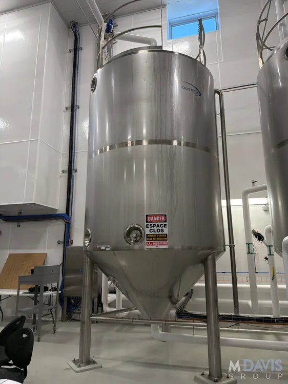Used 2021 QUALTECH 4,200 GALLON Stainless Steel Tanks New Jersey US | Perry Equipment #927824