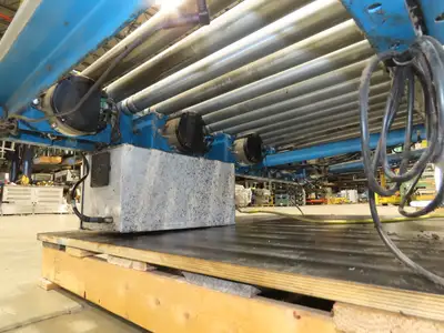 Hytrol 190E24EZ 30"x 5' Accumulation Roller Conveyor 27"BF 24V EZLogic Zones