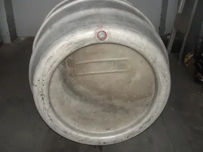 SPC7521  Tank 225 gallon Giovanola Monthey-Suise liquid tote, Aluminum