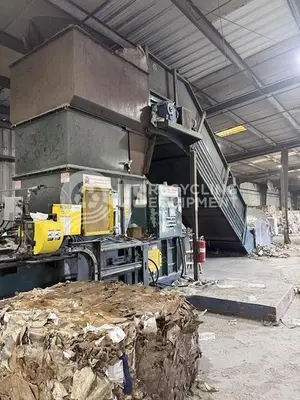 Used INTERNATIONAL BALER TR-9-75 HORIZONTAL 2 RAM BALER Balers Alabama US | US Recycling Equipment #1418984
