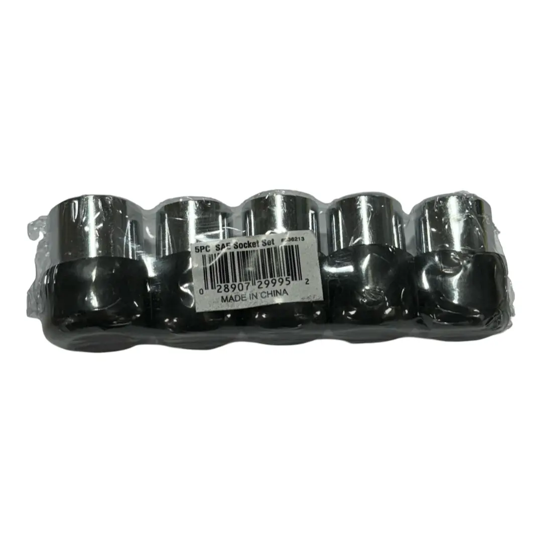 TradesPro 5 Piece 3/8" Drive SAE Socket Set 6 Point 5/16" to 9/16"