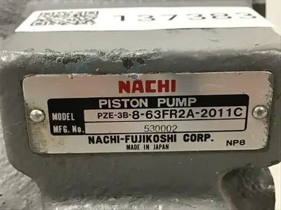 USED NACHI PZE-3B-8-63FR2A-2011C