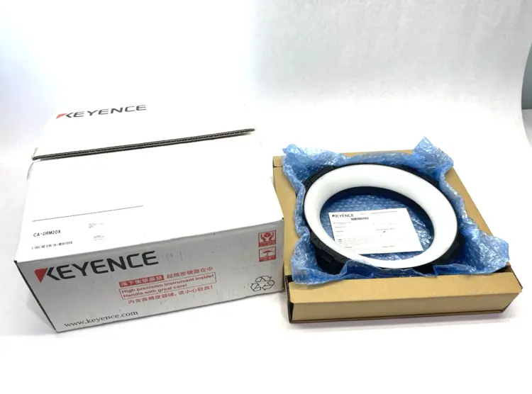 Used KEYENCE MULTI-SPECTRAL LIGHTING RING ILLUMINATOR (200 MM) Lighting | Maverick Industrial Sales #1098882