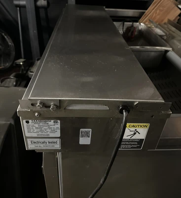 174-0172 H And K 5-Pan Self Contained Prep Rail Cooler