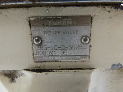 Yuken EBG-10-C-5028 Hydraulic Proportional Pressure Relief Valve Sub-Plate Block