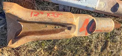 Used AFTERMARKET 12" DIAMETER X 33" LENGTH CABLE TOOL DRILLING CHISEL BIT Construction Equipment Parts Pennsylvania US | East West Machinery & Drilling #1417989