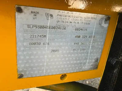 Used 2005 JCB 590 Internal Combustion Forklifts: Pneumatic Tire Michigan US | Miedema Asset Management Group #1320530