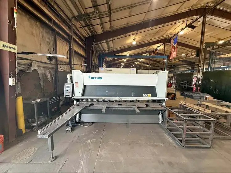 Used 2020 ACCURL MS8- 8X3200 Power Squaring Shears (Inch) Illinois US | Asset Exchange Corporation #1228637
