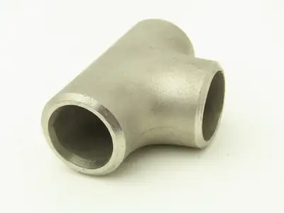 AFI Flowline 1" Butt Weld Tee SCH 40 316L Stainless Steel  Lot of 7