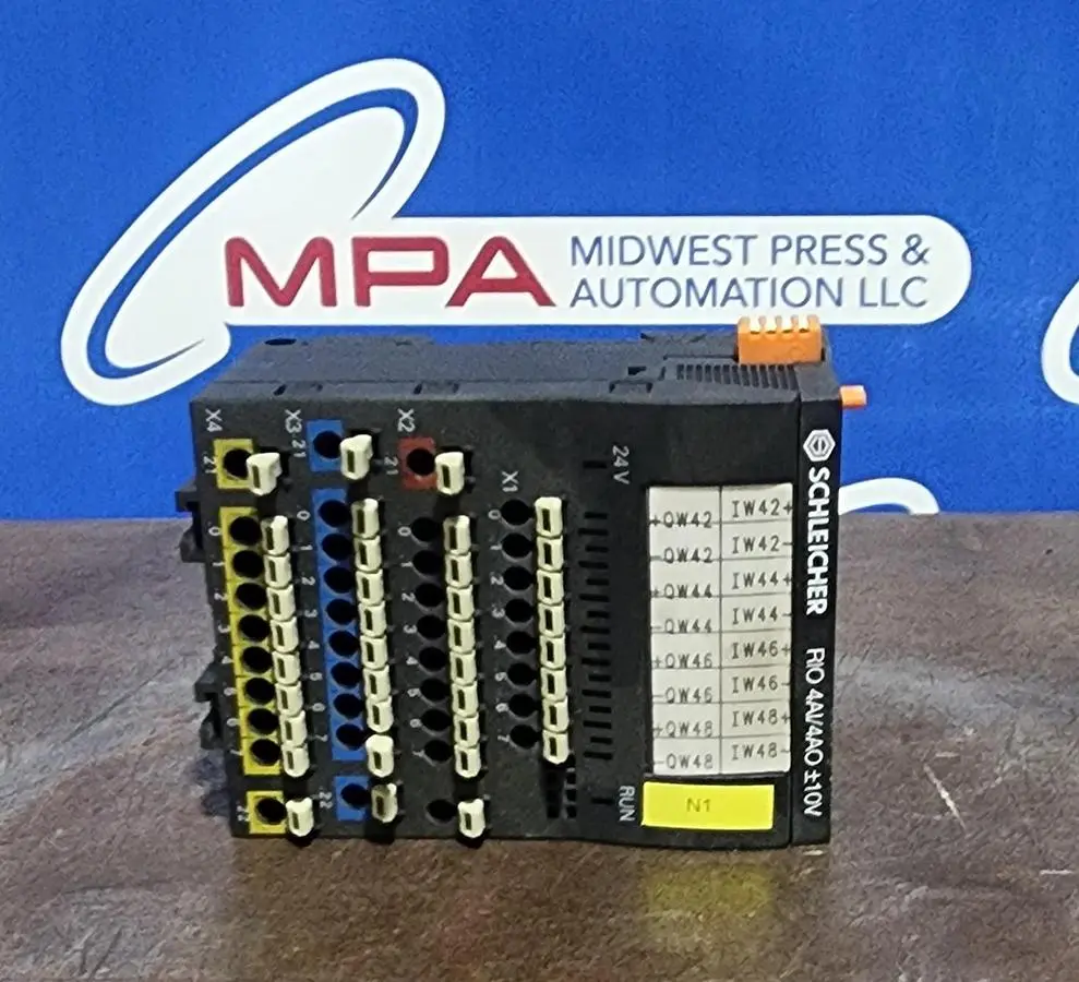 Used SCHLEICHER _UNKNOWN_ Input / Output Modules Michigan US | Midwest Press and Automation #1232128