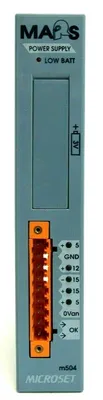 NEW MOOG MICROSET M504.002.001.R1 POWER SUPPLY INTERFACE MARS M504002001R1