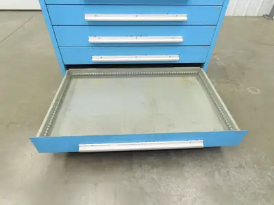 Nu-Era Modular Tool Storage Cabinet 11 Drawer 45x28x61" Stanley Vidmar