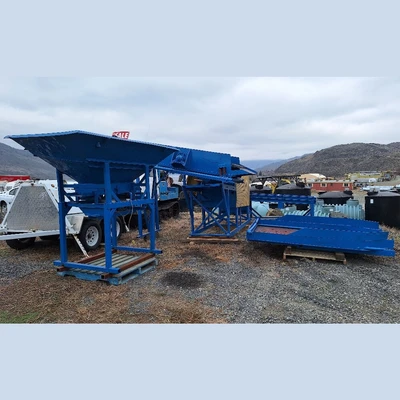 16in Dia. x 9.5ft Long Trommel Wash Plant