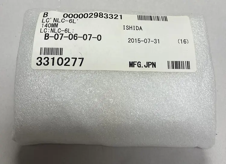 Used ISHIDA NLC-6L Transducers | Surplus Asset Holdings #1227070