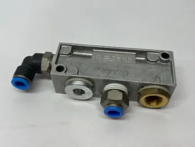 Used Festo Distributor block 6704 Parts (Hydraulics and Pneumatics) Michigan US | Maverick Industrial Sales #1398297