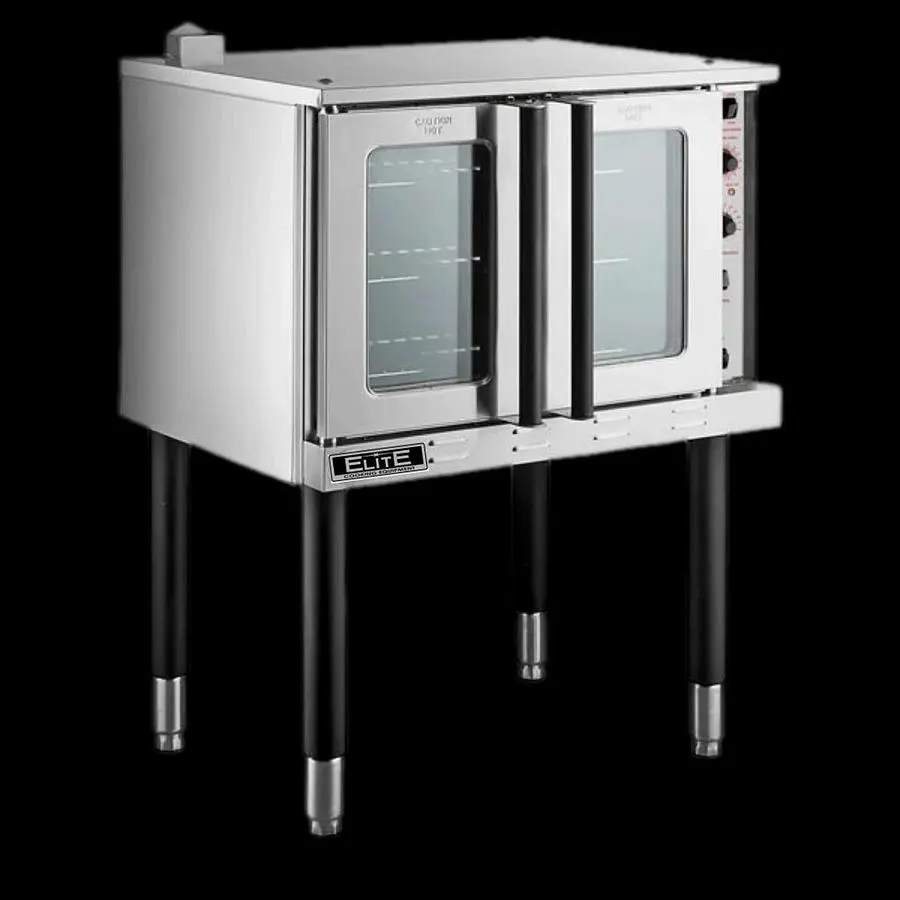 Elite ECE-200-Single Deck Standard Depth Full Size Electric Convection Oven - 208V- 60Hz 1 Phase, 9 kW