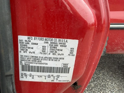USED 2000 FORD F250
