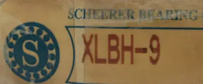 NEW SCHEERER BEARING XLBH-9 BEARING XLBH9