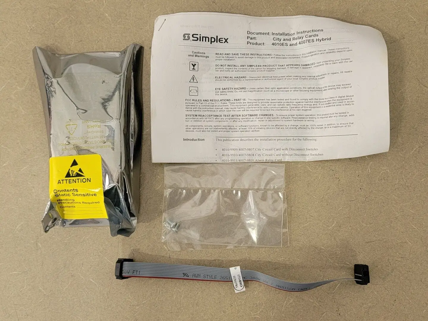 NEW SIMPLEX 4007-9809