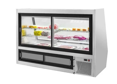 Migali 6 Ft Deli Display Case, Straight Glass