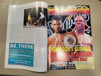 USED BOXING MONTHLY JULY 1998