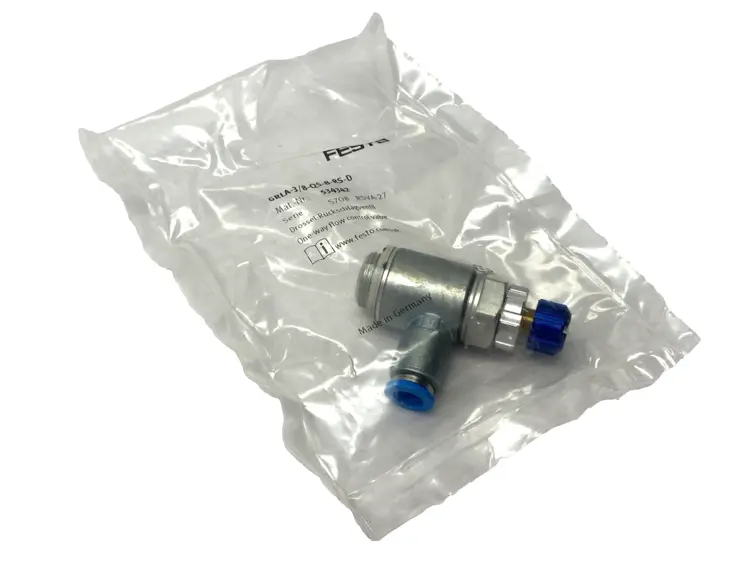 New | in-Stock FESTO GRLA-3/8-QS-8-RS-D, 534342 Valves/Fittings | Maverick Industrial Sales #1111490