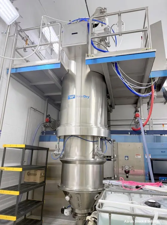Used FLUID AIR 050 Spray Dryers Illinois US | Aaron Equipment #1548922