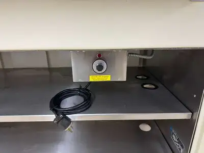 Used Galley Used Galley 69" Heated Top Buffet Table with Fold Down Shelves 120V 1380W Steam Tables (Food) Illinois US | Falcon Restaurant Supply #1375050