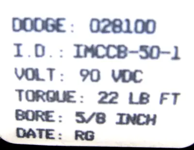 NEW DODGE IMCCB-50-1 BRAKE MODULE IMCCB501