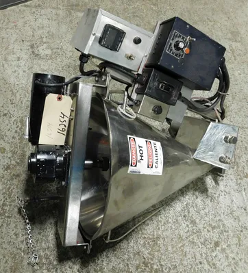 USED JACKETED HOPPER CONE HOPPER