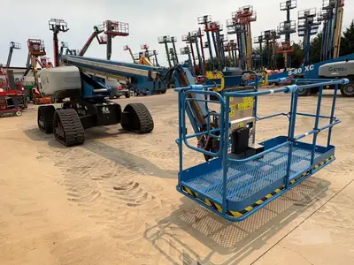 Used 2016 GENIE S65 TRAX Telescopic Boom Lifts Texas US | Adcock Equipment USA #1519485
