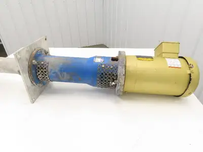 Sanwa VM 25 Stainless Centrifugal Pump 1" Flanged 2Hp 460V 13 GPM Ext Shaft