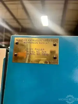 USED 1996 PLASTIC EXTRUSION MACHINERY 325