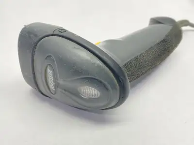 USED SYMBOL BARCODE LABEL SCANNER W/ CBA-U21-S07ZAR CABLE