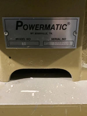 Used POWERMATIC 60 Woodworking Jointers Michigan US | iGAM Industrial Marketplace #1336410