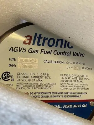 NEW ALTRONIC AGV5