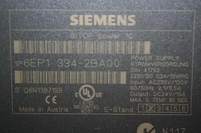 USED SIEMENS 6EP1 334-2BA00