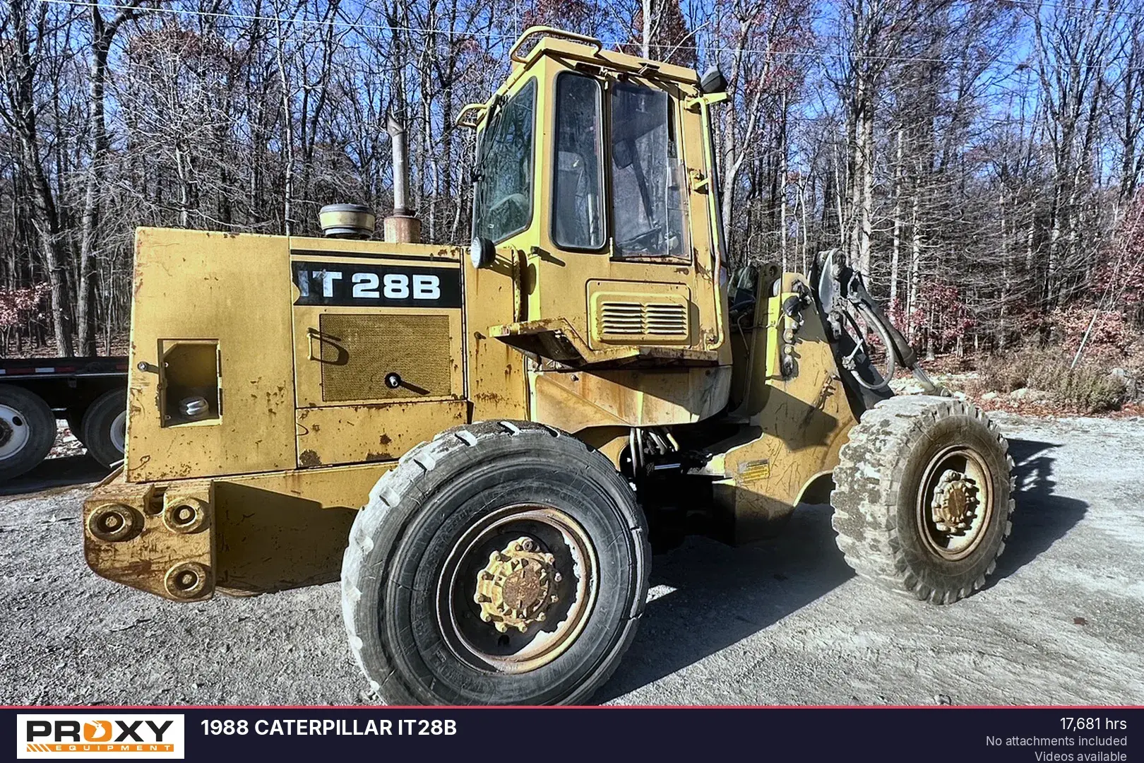 Used 1988 CATERPILLAR IT28B Wheel Loaders Pennsylvania US | Proxy Equipment #1378044