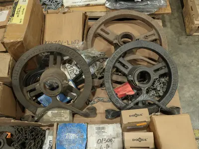 4 PALLETS OF ASSORTED POWER TRANSMISSION