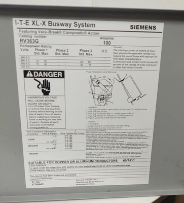 USED SIEMENS ITE
